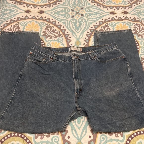 🔥SALE!!! LEVIS 505 REGULAR FIT DENIM JEANS Y2K RETRO DENIM - Picture 4 of 7